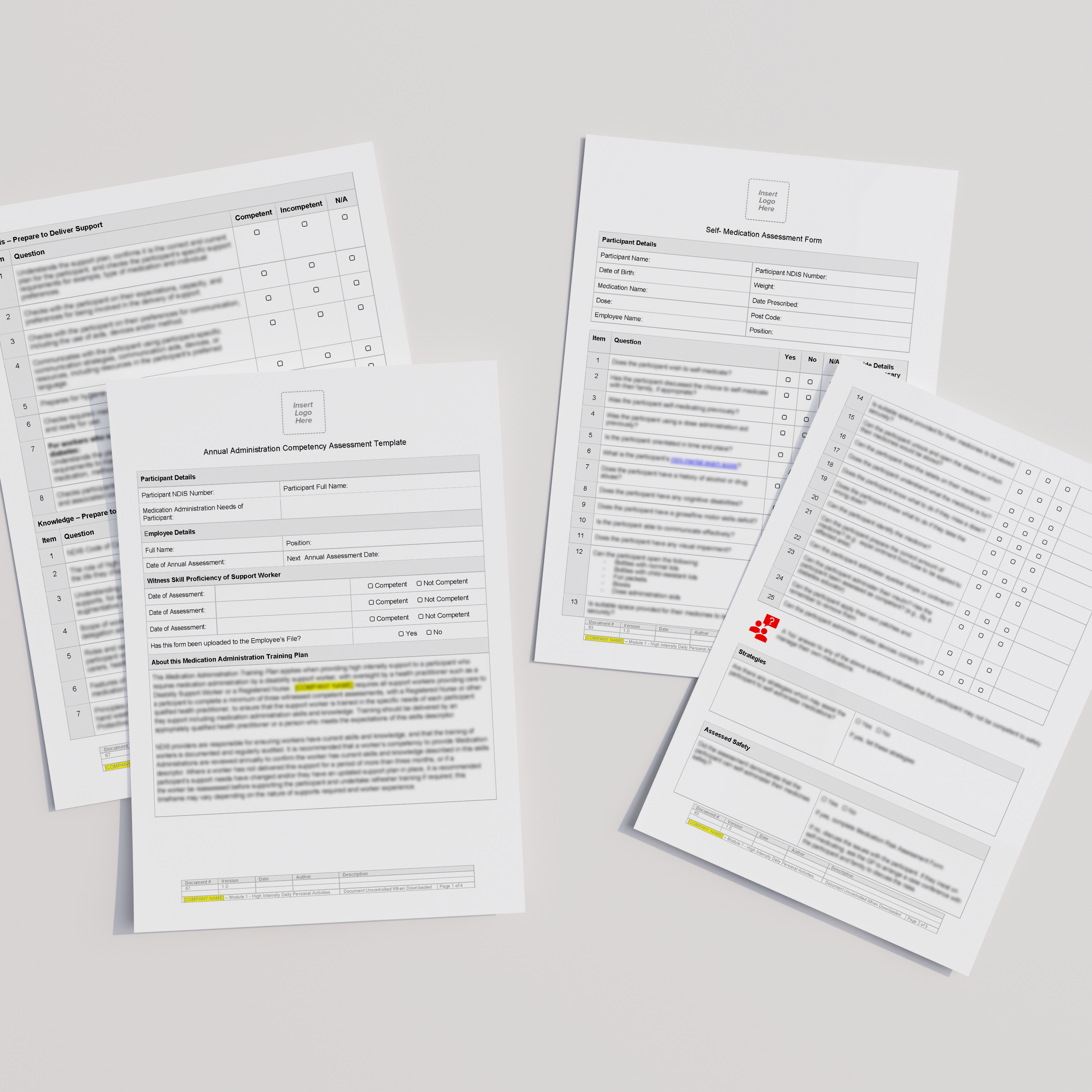 NDIS Module 1 - High Intensity Daily Personal Activities Pack