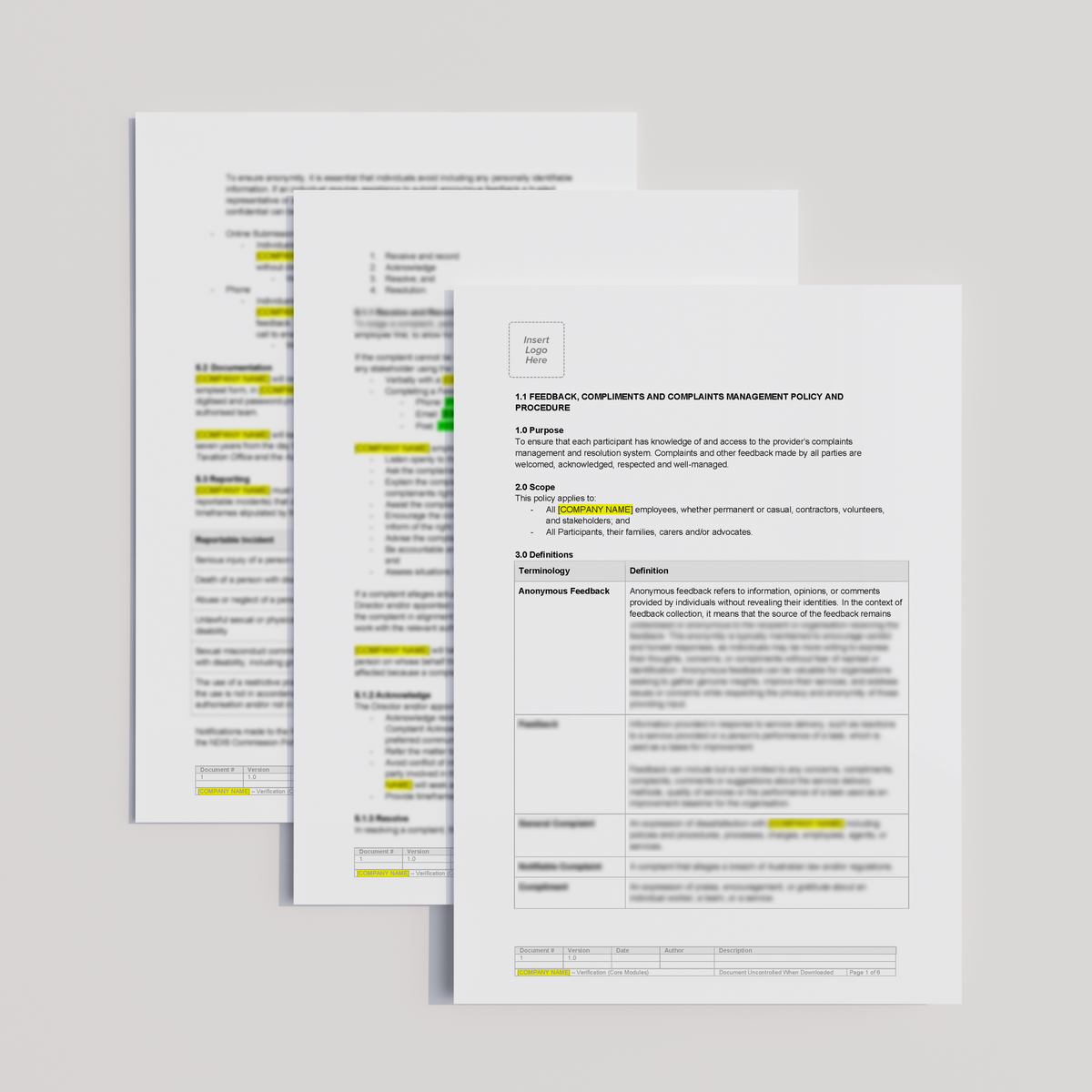 NDIS Certification Pack (Core Modules)
